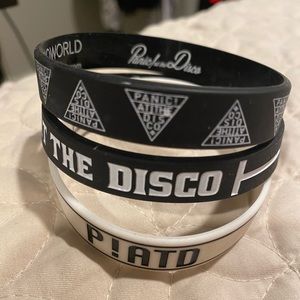 Panic! At the Disco rubber bracelets